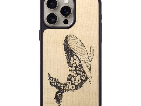 iPhone 15 Pro Max Wood+Resin Phone Case - Growth - Maple (Curated) Hot on Sale