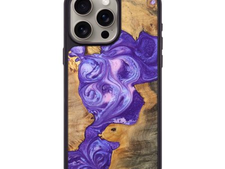 iPhone 15 Pro Max Wood+Resin Phone Case - Jeremiah (Mosaic, 698890) Hot on Sale