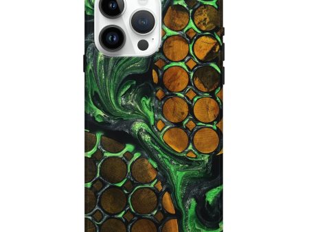 iPhone 15 Pro Max Wood+Resin Live Edge Phone Case - Sherry (Pattern, 698755) Online now