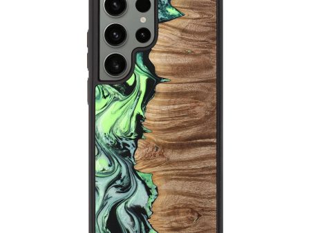 Galaxy S23 Ultra Wood+Resin Phone Case - Alfred (Ombre, 699043) Hot on Sale