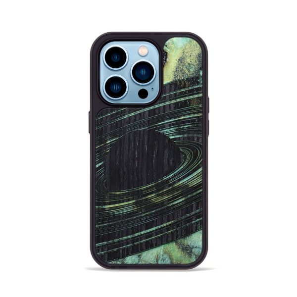 iPhone 14 Pro Wood+Resin Phone Case - Amiyah (Pattern, 698508) Cheap