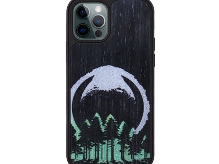 iPhone 12 Pro Wood+Resin Phone Case - Jared (Eclipse, 697761) Online Sale