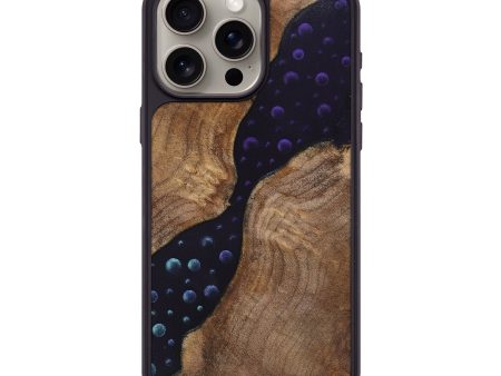 iPhone 15 Pro Max Wood+Resin Phone Case - Mia (Pattern, 699710) Online now