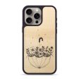 iPhone 15 Pro Max Wood+Resin Phone Case - No Rain No Flowers - Maple (Curated) Online now