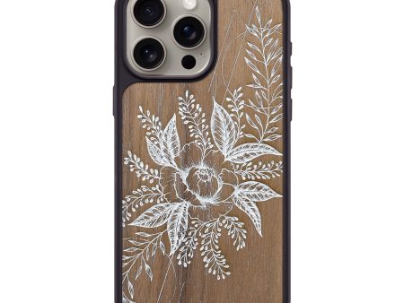 iPhone 15 Pro Max Wood+Resin Phone Case - Hope - Walnut (Curated) Online