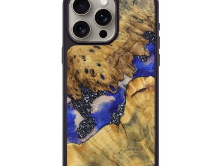 iPhone 15 Pro Max Wood+Resin Phone Case - Shelly (Cosmos, 697715) Online Hot Sale