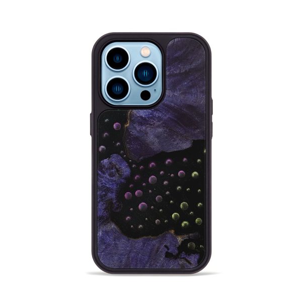 iPhone 14 Pro Wood+Resin Phone Case - Alicia (Pattern, 699714) Supply