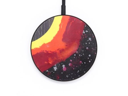 Circle Wood+Resin Wireless Charger - Harriet (Eclipse, 697840) Fashion