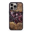 iPhone 15 Pro Max Wood+Resin Phone Case - Santiago (Red, 699159) Sale