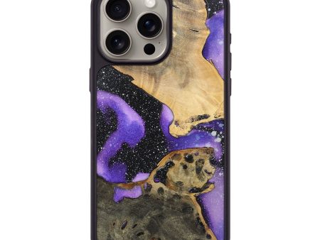 iPhone 15 Pro Max Wood+Resin Phone Case - Izabella (Cosmos, 698499) Online