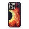 iPhone 15 Pro Max Wood+Resin Phone Case - Hector (Eclipse, 697792) Cheap