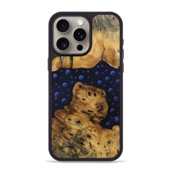 iPhone 15 Pro Max Wood+Resin Phone Case - Marcus (Pattern, 699712) on Sale