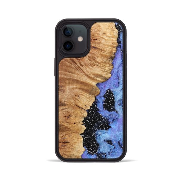 iPhone 12 Wood+Resin Phone Case - Destiny (Cosmos, 699699) Online Hot Sale