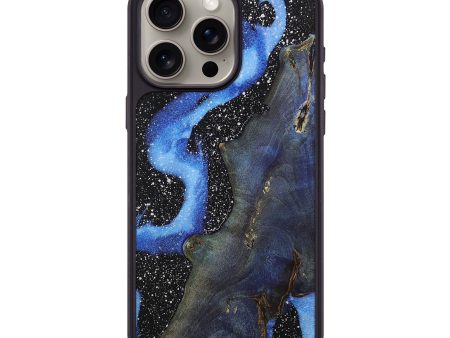 iPhone 15 Pro Max Wood+Resin Phone Case - Liliana (Cosmos, 698480) For Cheap