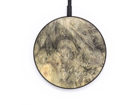 Circle  Wireless Charger - Wesley (Wood Burl, 697856) For Cheap