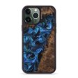 iPhone 13 Pro Max Wood+Resin Phone Case - Kamila (Blue, 699143) Discount