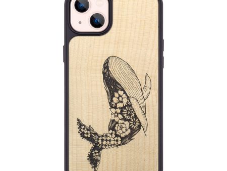 iPhone 14 Plus Wood+Resin Phone Case - Growth - Maple (Curated) For Cheap