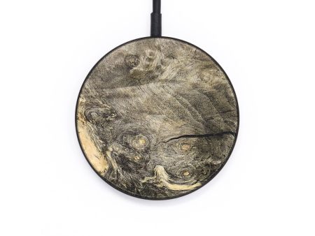 Circle  Wireless Charger - Axel (Wood Burl, 697858) Hot on Sale