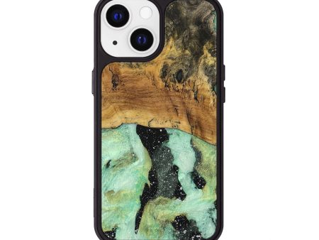 iPhone 13 Wood+Resin Phone Case - Kaitlyn (Cosmos, 699697) Cheap