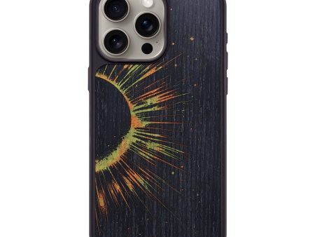 iPhone 15 Pro Max Wood+Resin Phone Case - Justin (Eclipse, 697744) Online Hot Sale