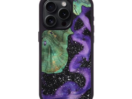 iPhone 15 Pro Wood+Resin Phone Case - Denise (Cosmos, 699144) Sale