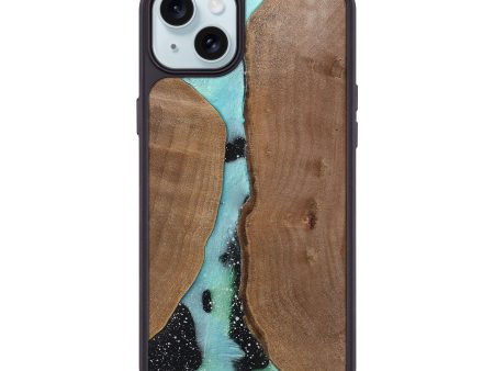 iPhone 15 Plus Wood+Resin Phone Case - Adrianna (Cosmos, 698456) Online