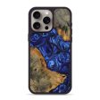 iPhone 15 Pro Max Wood+Resin Phone Case - Sullivan (Blue, 698721) For Cheap