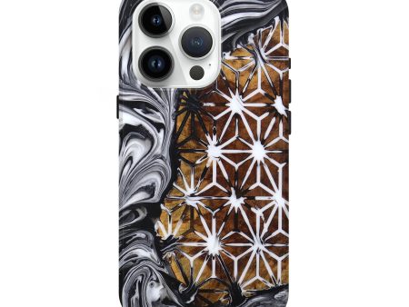 iPhone 15 Pro Wood+Resin Live Edge Phone Case - Brittney (Pattern, 697655) For Discount