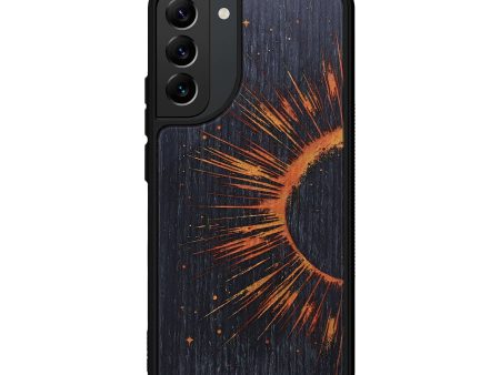 Galaxy S22 Plus Wood+Resin Phone Case - Aisha (Eclipse, 697815) Online Hot Sale