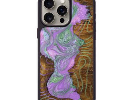 iPhone 15 Pro Max Wood+Resin Phone Case - Knox (Pattern, 698930) Online now