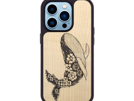 iPhone 14 Pro Wood+Resin Phone Case - Growth - Maple (Curated) For Cheap