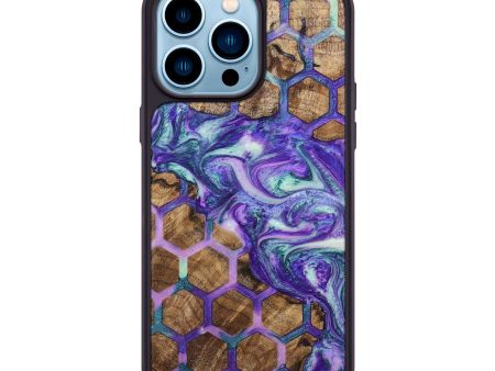 iPhone 14 Pro Max Wood+Resin Phone Case - Giuliana (Pattern, 698944) Online Hot Sale