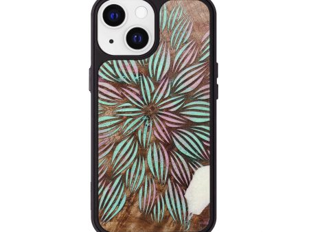 iPhone 13 Wood+Resin Phone Case - Liliana (Pattern, 698139) Cheap