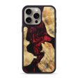 iPhone 15 Pro Max Wood+Resin Phone Case - Lauryn (Mosaic, 695178) Cheap