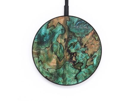 Circle  Wireless Charger - Gale (Wood Burl, 695759) For Cheap