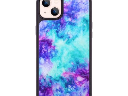 iPhone 14 Plus Wood+Resin Phone Case - Braxton (Watercolor, 694368) on Sale