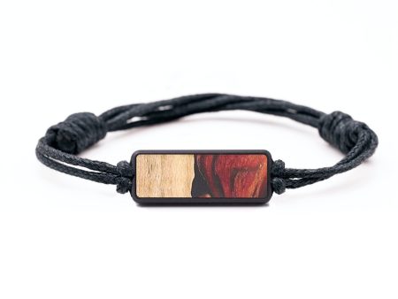 Classic Wood+Resin Bracelet - Alessandra (Red, 694695) Online Hot Sale