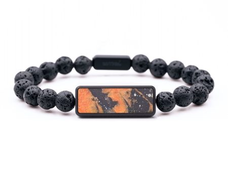 Lava Bead ResinArt Bracelet - Rebekah (Cosmos, 694491) For Cheap