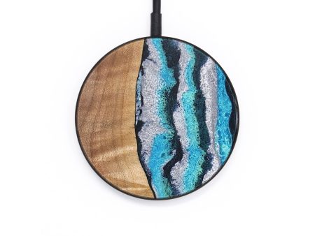 Circle Wood+Resin Wireless Charger - Aria (The Lab, 694212) Online