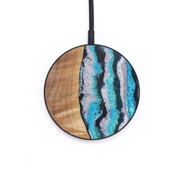 Circle Wood+Resin Wireless Charger - Aria (The Lab, 694212) Online