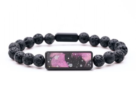 Lava Bead ResinArt Bracelet - Billie (Cosmos, 694525) on Sale