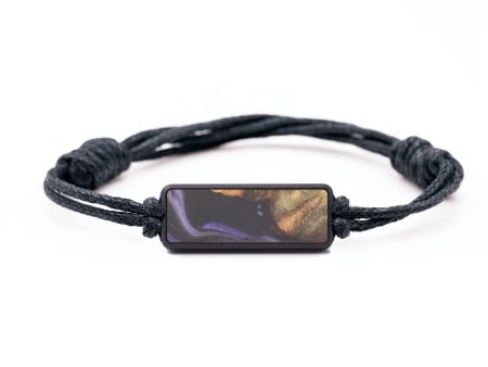 Classic Wood+Resin Bracelet - Callum (Purple, 694561) on Sale