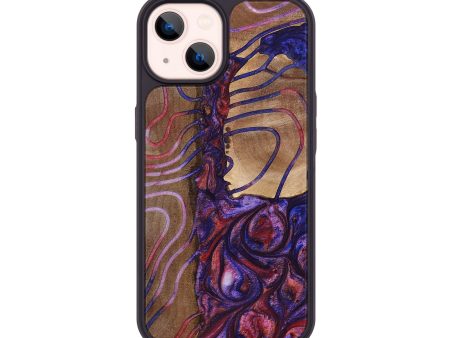 iPhone 14 Wood+Resin Phone Case - Jackson (Pattern, 698593) Online Sale