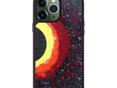 iPhone 13 Pro Max Wood+Resin Phone Case - Emma (Eclipse, 697974) For Cheap