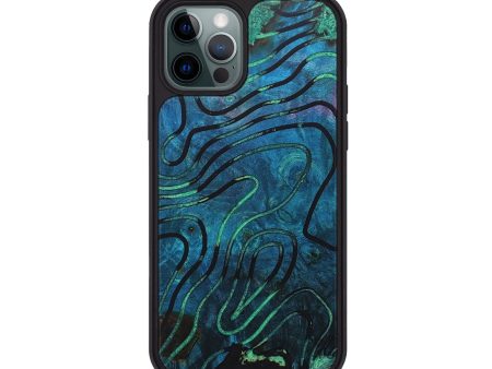 iPhone 12 Pro Wood+Resin Phone Case - Easton (Pattern, 697102) For Cheap