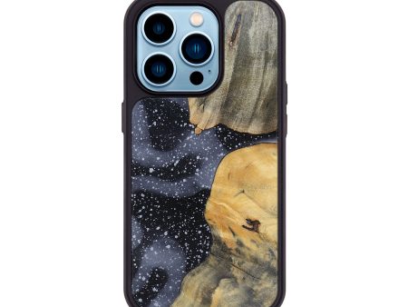 iPhone 14 Pro Wood+Resin Phone Case - Deneen (Cosmos, 696734) Online