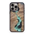 iPhone 15 Pro Max Wood+Resin Phone Case - Paulina (Cosmos, 698188) Fashion