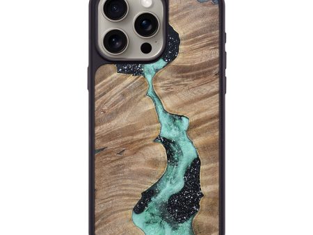 iPhone 15 Pro Max Wood+Resin Phone Case - Paulina (Cosmos, 698188) Fashion