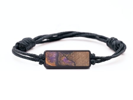 Classic Wood+Resin Bracelet - Christopher (Purple, 694574) Online now