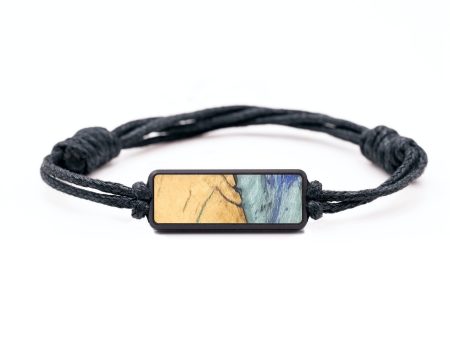 Classic Wood+Resin Bracelet - Clark (Blue, 694615) Discount